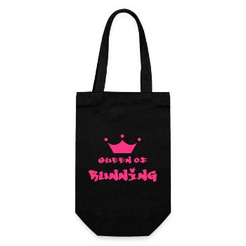 Running / Jogging / Run / Trail / Sport - Gift Bag for Bottles - black - Front