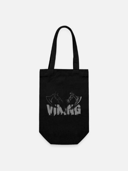 Viking Axe AX Symbole Vikings Vikings Vikings - Sac à bouteille - noir