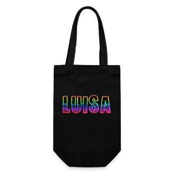 luisa rs arc-en-ciel - Sac à bouteille - noir - Devant