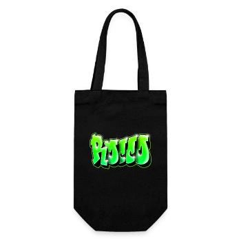 ROCCO GRAFFITI PRINT - Gift Bag for Bottles - black - Front