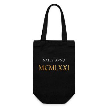 MCMLXXI 1971 - Sac à bouteille - noir - Devant
