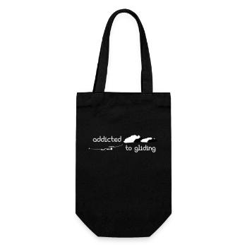 7 planeurs planeurs Pilote - Sac à bouteille - noir - Devant