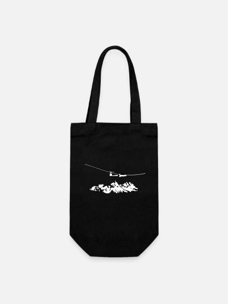 Glider Gliding Glider Glider Pilot Pilot - Gift Bag for Bottles - black