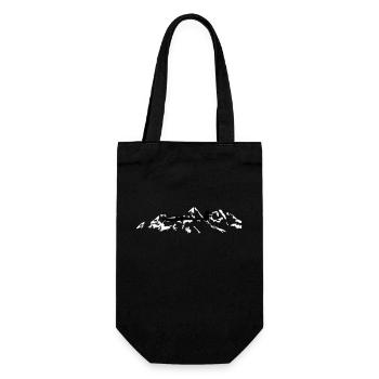 Glider glider flying glider pilot pilot - Gift Bag for Bottles - black - Front