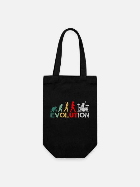 Batteur drummer Evolution Retro - Sac à bouteille - noir