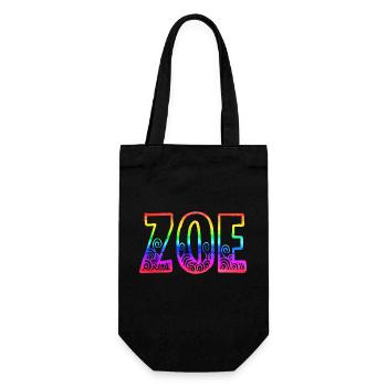 zoe rs arc-en-ciel - Sac à bouteille - noir - Devant