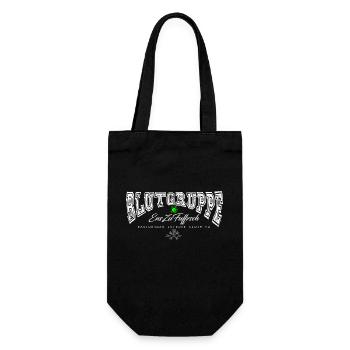 Blutgruppe - EnsZuFuffzsch - 1:50 - Geschenkbeutel für Flaschen - Schwarz - Vorne