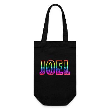 joel rs arc-en-ciel - Sac à bouteille - noir - Devant