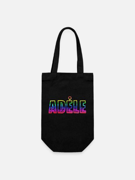adéle rs regenbogen - Geschenkbeutel für Flaschen - Schwarz