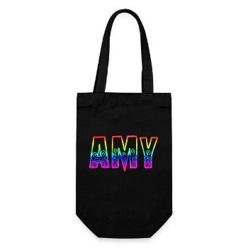 amy rs arc-en-ciel - Sac à bouteille - noir - Devant