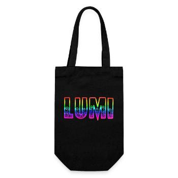 lumi rs arc-en-ciel - Sac à bouteille - noir - Devant