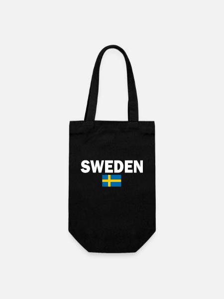 Suède - Sac à bouteille - noir