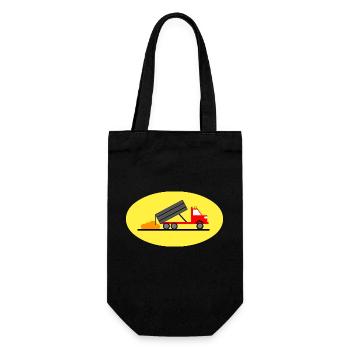 Truck - Gift Bag for Bottles - black - Front