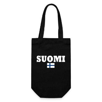 Suomi - Sac à bouteille - noir - Devant