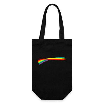 LGBTQ LGBTQ+ Pride Month Flag Design - Geschenkbeutel für Flaschen - Schwarz - Vorne