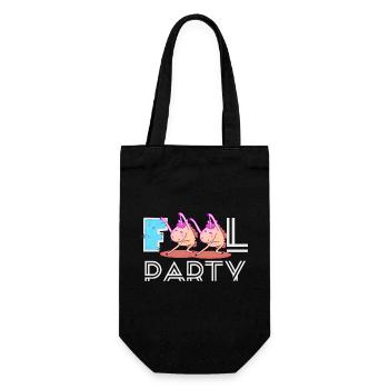 Fête des fous - Sac à bouteille - noir - Devant