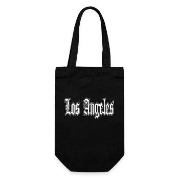 Los Angeles Gothic Style - Geschenkbeutel für Flaschen - Schwarz - Vorne