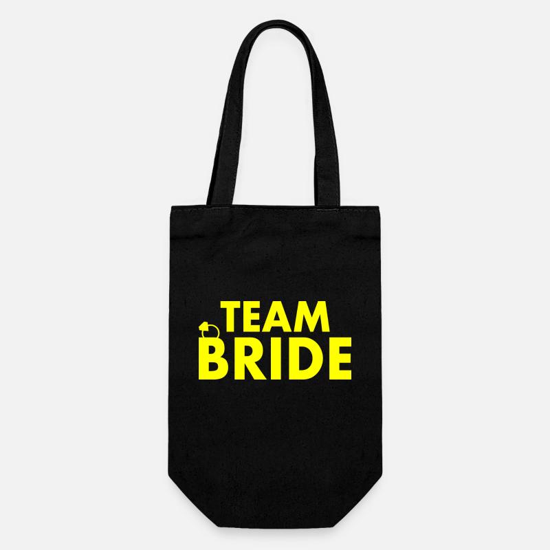 Team bride - Sac à bouteille - noir