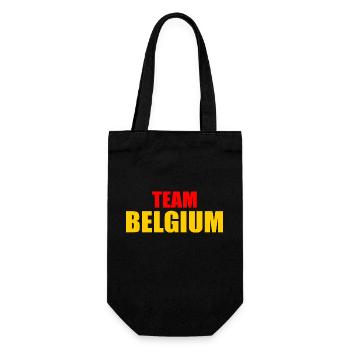 Belgium - Gift Bag for Bottles - black - Front