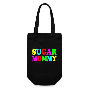 Sugar mommy - Gift Bag for Bottles - black - Front