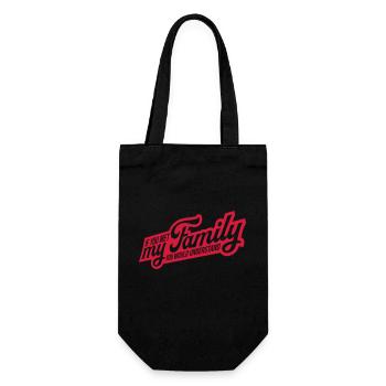 you would understand quote - Gift Bag for Bottles - black - Front