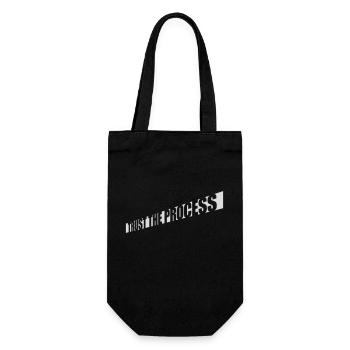 trust the process Quote - Gift Bag for Bottles - black - Front