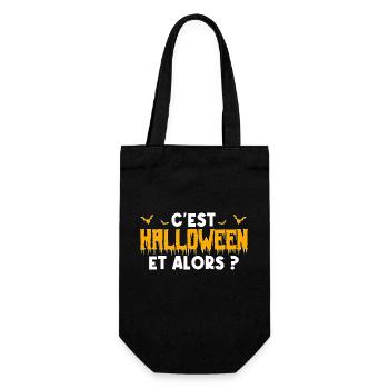 cadeau Halloween humour | Déguisement Halloween !! - Sac à bouteille - noir - Devant
