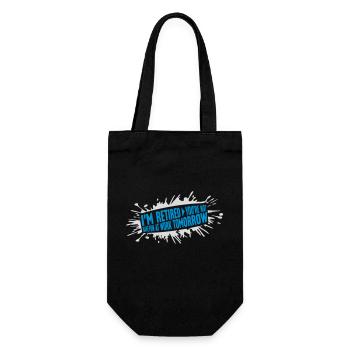 Amusez-vous au travail - Sac à bouteille - noir - Devant