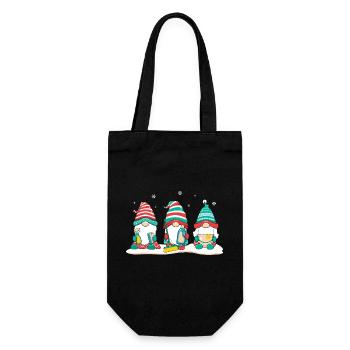 Cadeaux de Noël Noël - Sac à bouteille - noir - Devant