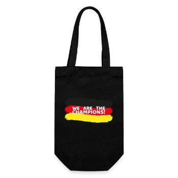 Germany_we_are_the_champions - Geschenkbeutel für Flaschen - Schwarz - Vorne
