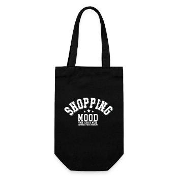 shopping mood - Sac à bouteille - noir - Devant