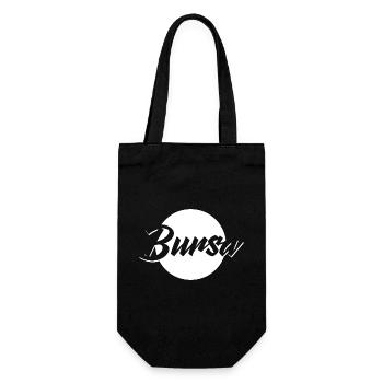 Bursa 16 - Geschenkbeutel für Flaschen - Schwarz - Vorne