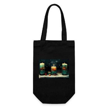 Noël 20 - Sac à bouteille - noir - Devant