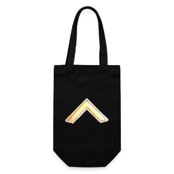 Juwel (sehr) ehrwürdiger Meister - Hervé H. LECOQ - Geschenkbeutel für Flaschen - Schwarz - Vorne