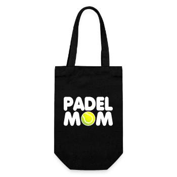Padel Cadeau pour les mamans qui jouent au padel - Sac à bouteille - noir - Devant