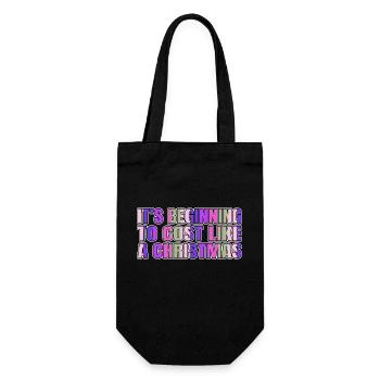 fairy tail funny bodybuilder computer quote beach - Geschenkbeutel für Flaschen - Schwarz - Vorne