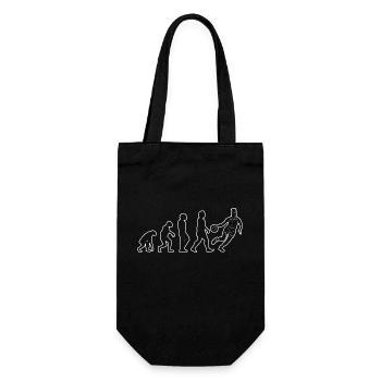 Basketball Lovers Basketball Basketball Club - Gift Bag for Bottles - black - Front
