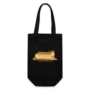Stolberg Schloss Harz Sachsen-Anhalt Museum - Geschenkbeutel für Flaschen - Schwarz - Vorne