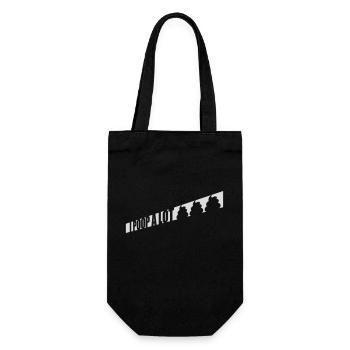 I poop a lot - Gift Bag for Bottles - black - Front