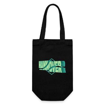 Hanover Germany City 3D Font Skyline - Sac à bouteille - noir - Devant
