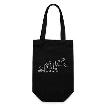 Entraîneur de football Footballeur Joueur de football - Sac à bouteille - noir - Devant