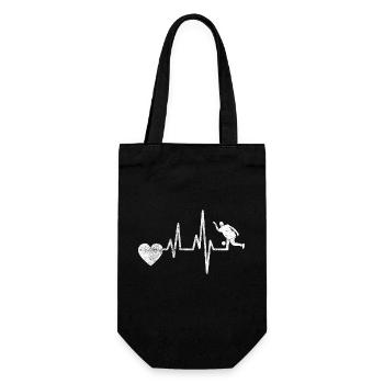 Bowling Bowling Bowling Cadeau Bowling Cône de boule de bowling - Sac à bouteille - noir - Devant
