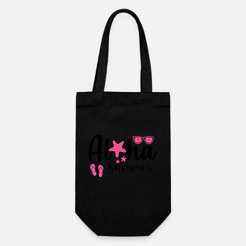 Aloha Été - Sac à bouteille - noir