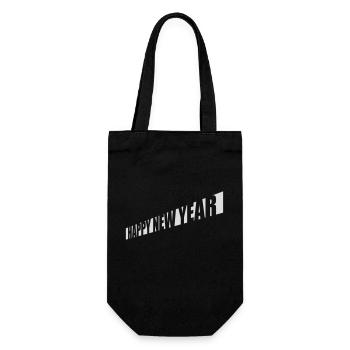Citation Bonne année - Sac à bouteille - noir - Devant