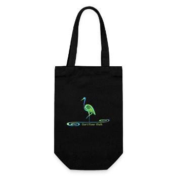 heron Gort River Walk - Gift Bag for Bottles - black - Front