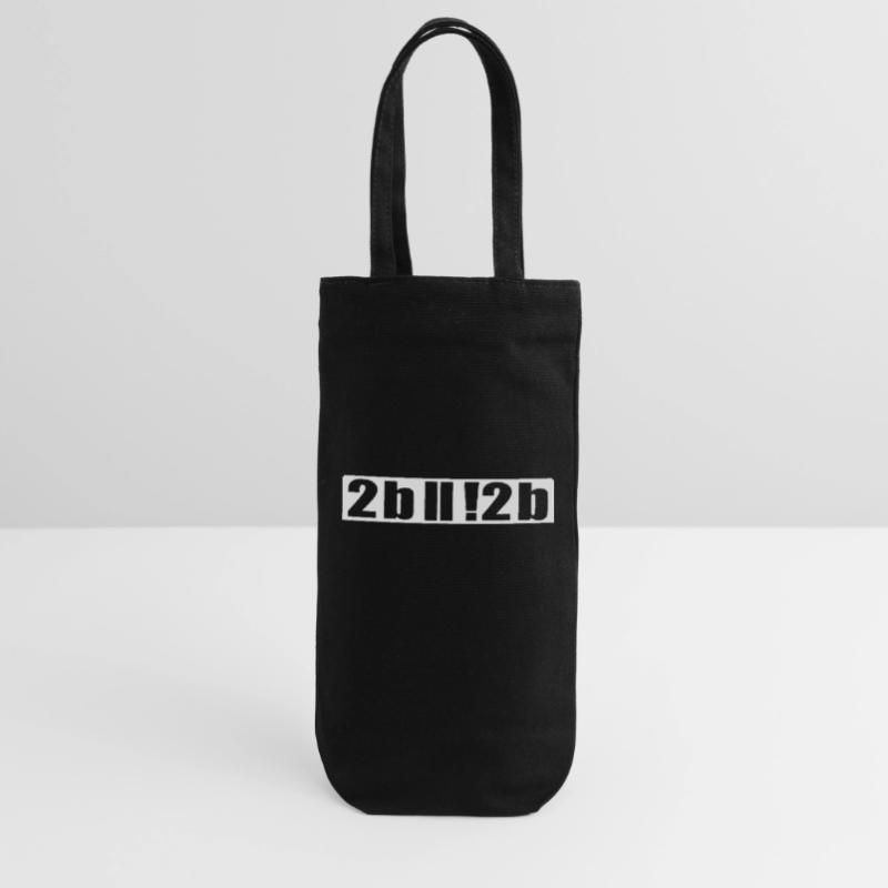 Sein oder nicht sein Programmierer Nerd IT Shirt Geschenkbeutel für Flaschen