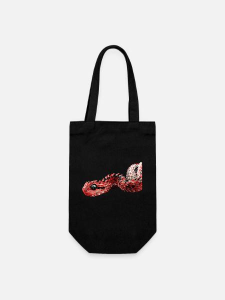 Caput Draconis - Sac à bouteille - noir