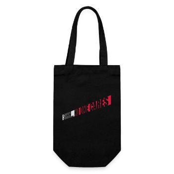 chut personne ne s’en soucie - Sac à bouteille - noir - Devant
