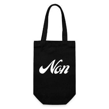 Non idée cadeau - Sac à bouteille - noir - Devant