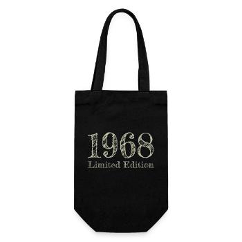 1968 - Gift Bag for Bottles - black - Front
